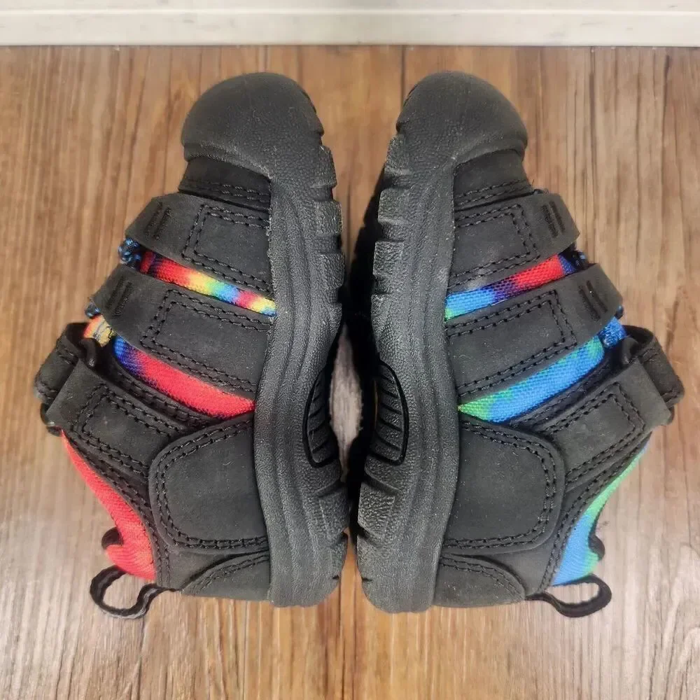 Keen Newport Toddler Sz 5 Black Original Tie Dye Outdoors Water Trail Hike Shoes